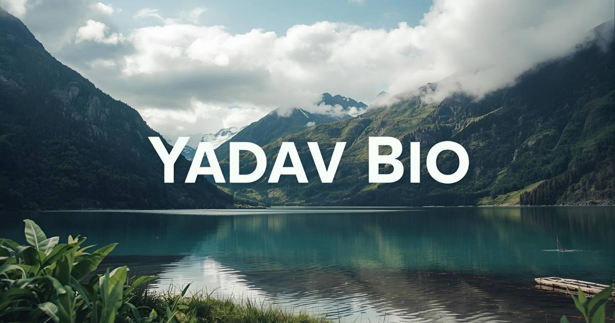 Stylish Yadav Bio for Instagram with emojis