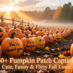 360+ Pumpkin Patch Captions Cute, Funny & Flirty Fall Lines