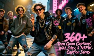 360+ Teen Goon Captions Wild, Edgy, & NSFW Caption Ideas