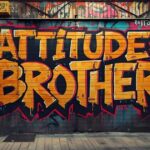 Brothers showing attitude for Instagram.