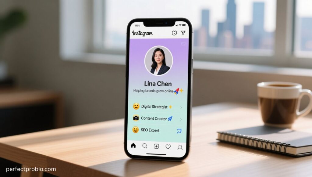 digital-marketing-bio-for-instagram-with-emoji