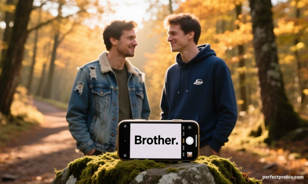 one-word-comments-for-brother-pic-on-instagram